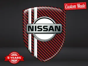 Nissan Pegatinas Permanentes Alta Calidad Personalizable Moderna